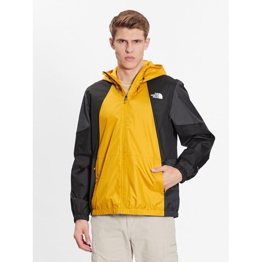 The North Face Wiatrówka Farside NF0A493E Żółty Regular Fit ze sklepu MODIVO w kategorii Kurtki męskie - zdjęcie 182725435
