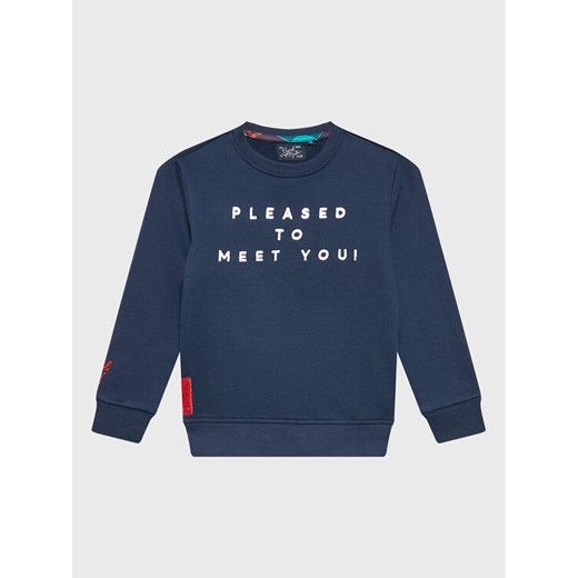 Original Marines Bluza DCA2739B Granatowy Regular Fit ze sklepu MODIVO w kategorii Bluzy chłopięce - zdjęcie 182725448