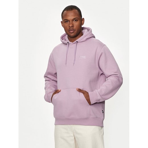 Vans Bluza Core Basic VN000HNU Fioletowy Regular Fit ze sklepu MODIVO w kategorii Bluzy męskie - zdjęcie 182725488