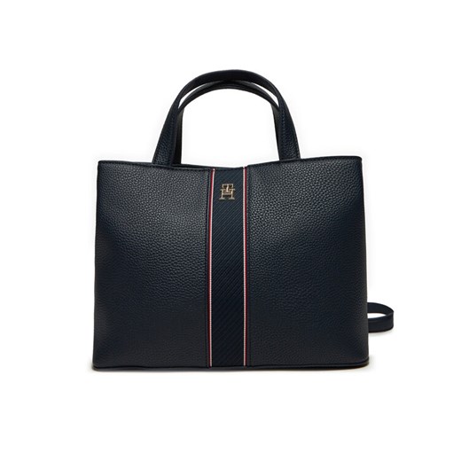 Tommy Hilfiger Torebka AW0AW16873 Granatowy - id: 8720638203391 - marki Tommy Hilfiger - 182725548 Tommy Hilfiger Torebka AW0AW16873 Granatowy ze sklepu MODIVO w kategorii Torebki damskie - zdjęcie 182725548