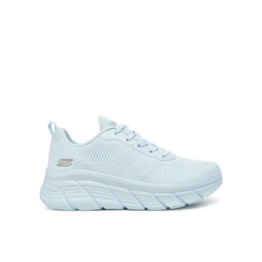 Skechers Sneakersy Bobs B Flex Hi-Flying Hi 117385/LTBL Niebieski ze sklepu MODIVO w kategorii Buty sportowe damskie - zdjęcie 182725627