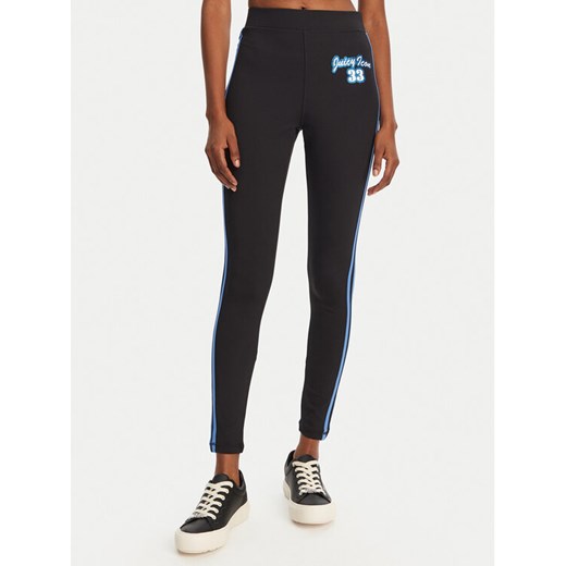 Juicy Couture Legginsy JCSML125405 Czarny Slim Fit ze sklepu MODIVO w kategorii Spodnie damskie - zdjęcie 182725776