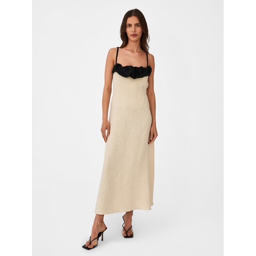 Undress Code Sukienka codzienna Ciao Bella 554 Beżowy Regular Fit ze sklepu MODIVO w kategorii Sukienki - zdjęcie 182725809