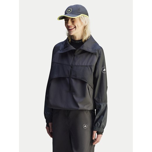 adidas by Stella McCartney Kurtka anorak Stella McCartney True Nature JG1066 Czarny Oversize ze sklepu MODIVO w kategorii Kurtki damskie - zdjęcie 182725887