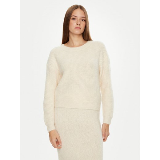 American Vintage Sweter East EAST18FCH24 Beżowy Loose Fit ze sklepu MODIVO w kategorii Swetry damskie - zdjęcie 182725895