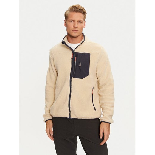 Aulp Polar Sikou Beżowy Regular Fit ze sklepu MODIVO w kategorii Bluzy męskie - zdjęcie 182725915