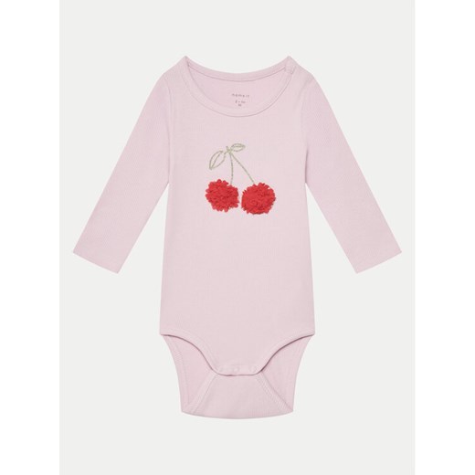 NAME IT Body dziecięce Bolia 13238240 Różowy ze sklepu MODIVO w kategorii Body niemowlęce - zdjęcie 182725918