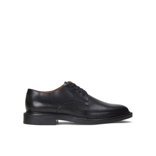 Polo Ralph Lauren Półbuty Asher Derby Ds Dby 803945279002 Czarny ze sklepu MODIVO w kategorii Buty eleganckie męskie - zdjęcie 182725927