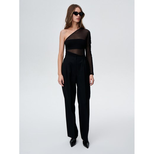 Undress Code Spodnie materiałowe Dolce 602 Czarny Relaxed Fit ze sklepu MODIVO w kategorii Spodnie damskie - zdjęcie 182726017