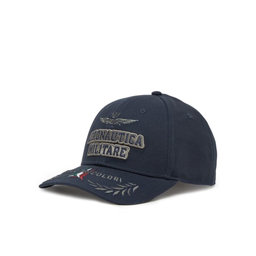 Aeronautica Militare Czapka z daszkiem 251HA1104CT2261 Granatowy ze sklepu MODIVO w kategorii Czapki z daszkiem męskie - zdjęcie 182726106