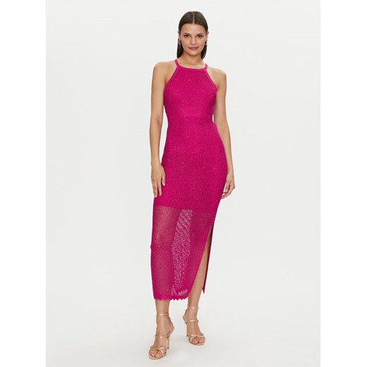 Guess Sukienka letnia W4YK50 Z37G0 Różowy Regular Fit Guess XXL MODIVO