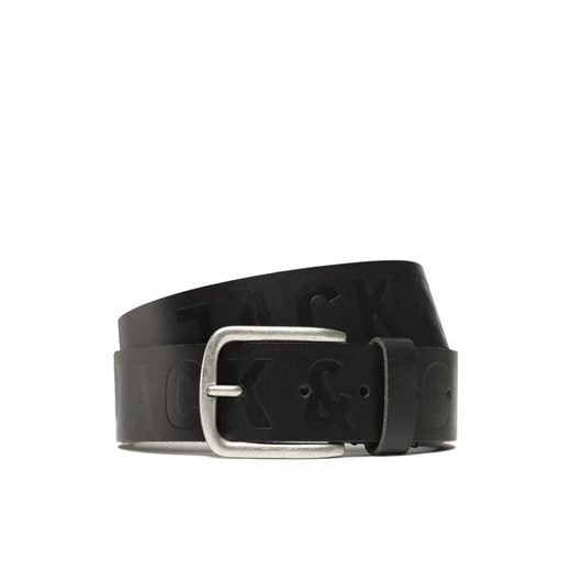 Jack&Jones Pasek Męski Jackporto 12229512 Czarny ze sklepu MODIVO w kategorii Paski męskie - zdjęcie 182726197