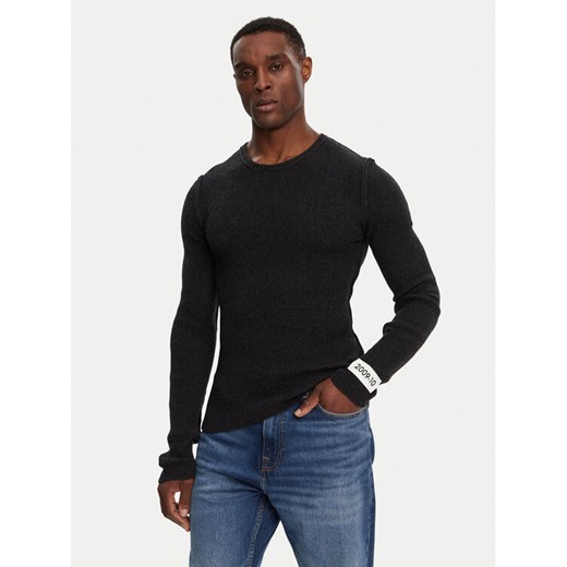 Dolce&Gabbana Sweter GXX64T JFMDZ Szary Regular Fit ze sklepu MODIVO w kategorii Swetry męskie - zdjęcie 182726245
