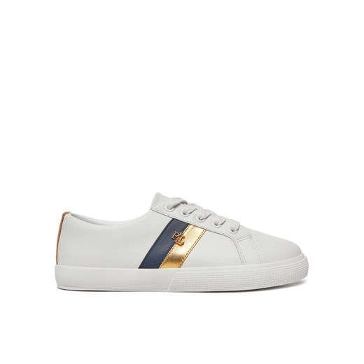 LAUREN RALPH LAUREN Sneakersy Janson II 802942784002 Biały ze sklepu MODIVO w kategorii Buty sportowe damskie - zdjęcie 182726308