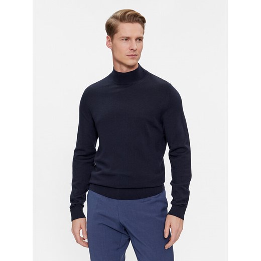 Calvin Klein Sweter Superior K10K110424 Granatowy Regular Fit Calvin Klein XXL MODIVO