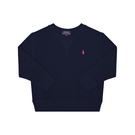 Polo Ralph Lauren Bluza Logo Embroidery 323772102 Granatowy Regular Fit ze sklepu MODIVO w kategorii Bluzy chłopięce - zdjęcie 182726345