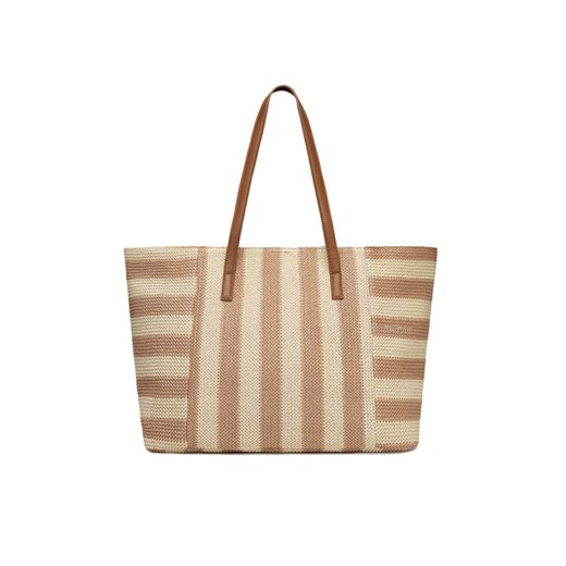 JENNY Torebka JNY-M-022-07 Brązowy ze sklepu MODIVO w kategorii Torby Shopper bag - zdjęcie 182726358