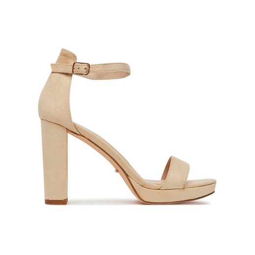 DeeZee Sandały SE008-BEIGE Beżowy ze sklepu MODIVO w kategorii Sandały damskie - zdjęcie 182726377