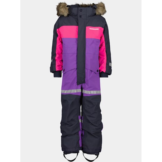 Didriksons Kombinezon zimowy Bjärven Kds Cover 2 504966 Różowy Regular Fit ze sklepu MODIVO w kategorii Kombinezony dziewczęce - zdjęcie 182726386
