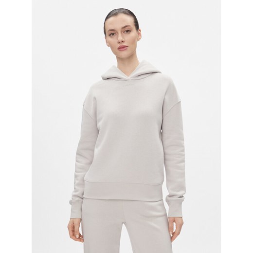 Calvin Klein Bluza Metallic Micro Logo K20K206960 Beżowy Relaxed Fit ze sklepu MODIVO w kategorii Bluzy damskie - zdjęcie 182726506