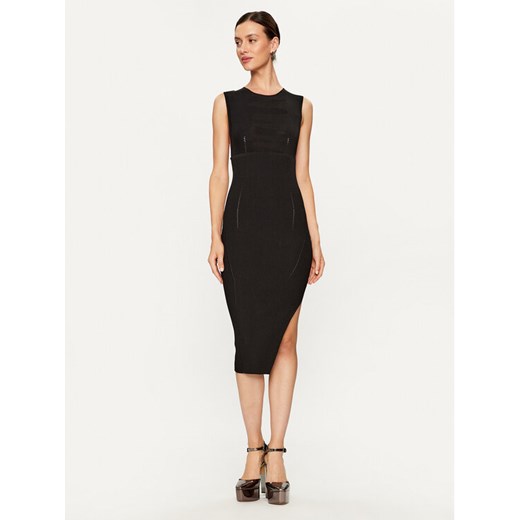 Pinko Sukienka koktajlowa Beribal 101869 A16R Czarny Slim Fit ze sklepu MODIVO w kategorii Sukienki - zdjęcie 182726525