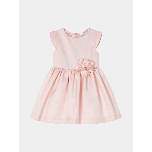 Mayoral Sukienka elegancka 3913 Pomarańczowy Regular Fit ze sklepu MODIVO w kategorii Sukienki dziewczęce - zdjęcie 182726589