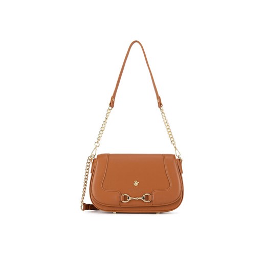 Beverly Hills Polo Club Torebka BHPC-K-045-06 Brązowy ze sklepu MODIVO w kategorii Listonoszki - zdjęcie 182726638