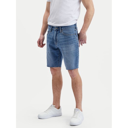 Gap Szorty jeansowe 602502-00 Niebieski Straight Fit ze sklepu MODIVO w kategorii Spodenki męskie - zdjęcie 182726665