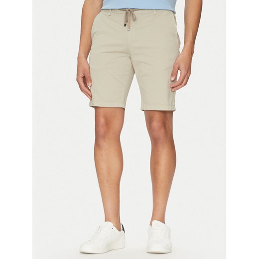 JOOP! Szorty materiałowe 17 JT-80Capri-D 30045912 Beżowy Slim Fit ze sklepu MODIVO w kategorii Spodenki męskie - zdjęcie 182726795