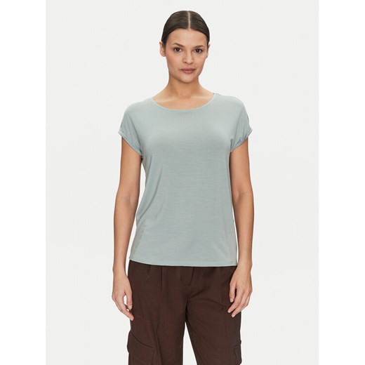 Vero Moda T-Shirt Ava 10284468 Zielony Regular Fit ze sklepu MODIVO w kategorii Bluzki damskie - zdjęcie 182726829
