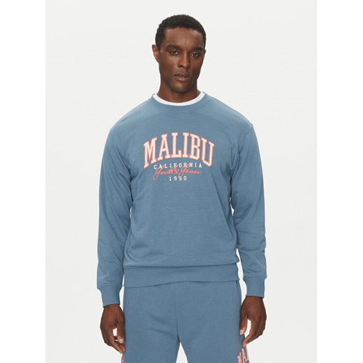 Jack&Jones Bluza Detroit 12268470 Niebieski Relaxed Fit ze sklepu MODIVO w kategorii Bluzy męskie - zdjęcie 182726835