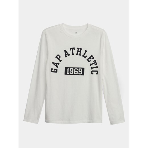 Gap Bluzka 747773-03 Biały Regular Fit ze sklepu MODIVO w kategorii T-shirty chłopięce - zdjęcie 182726897