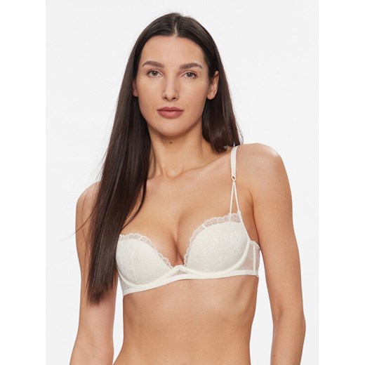 Calvin Klein Underwear Biustonosz balkonetka 000QF7751E Écru ze sklepu MODIVO w kategorii Biustonosze - zdjęcie 182726956
