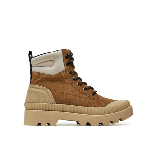 Pepe Jeans Trapery PLS50538 Brązowy ze sklepu MODIVO w kategorii Workery damskie - zdjęcie 182726988