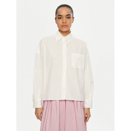 Weekend Max Mara Koszula Aureo 2515111071 Biały Oversize ze sklepu MODIVO w kategorii Koszule damskie - zdjęcie 182727047