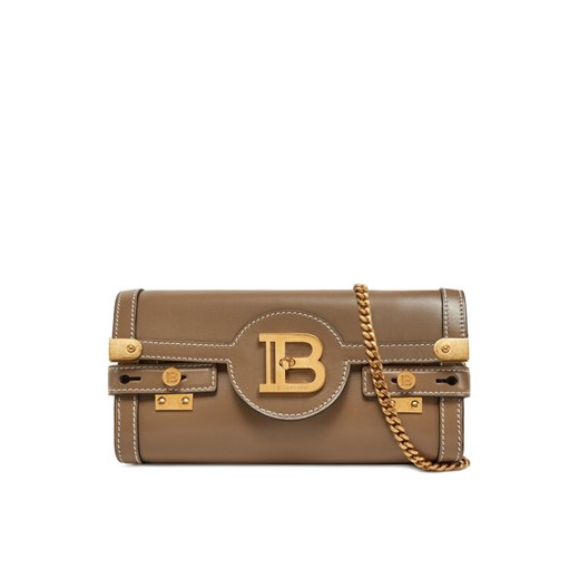 Balmain Torebka DN1LE596LSLX Brązowy ze sklepu MODIVO w kategorii Kopertówki - zdjęcie 182727048