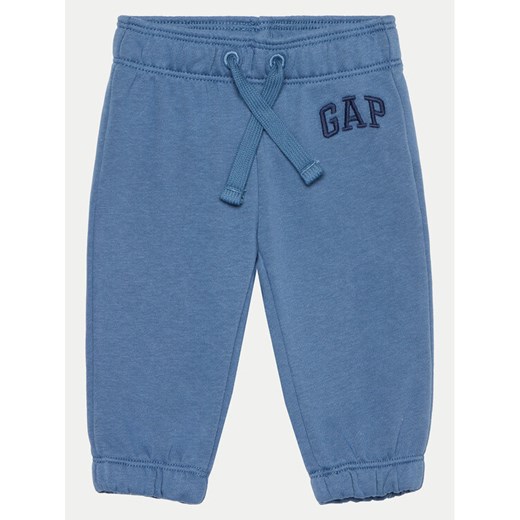 Gap Spodnie dresowe 876617 Niebieski Regular Fit ze sklepu MODIVO w kategorii Spodnie i półśpiochy - zdjęcie 182727115