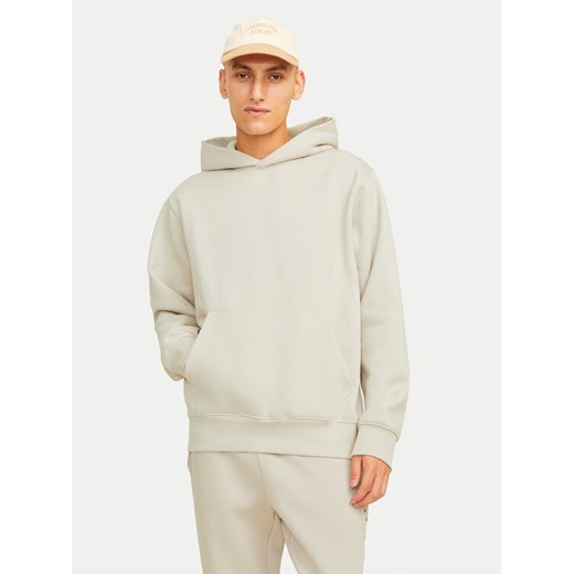 Jack&Jones Bluza Urban Edge 12259944 Beżowy Loose Fit ze sklepu MODIVO w kategorii Bluzy męskie - zdjęcie 182727186