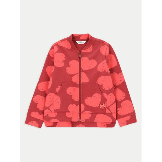 Coccodrillo Bluza ZC4132201HGK Bordowy Regular Fit ze sklepu MODIVO w kategorii Bluzy dziewczęce - zdjęcie 182727265