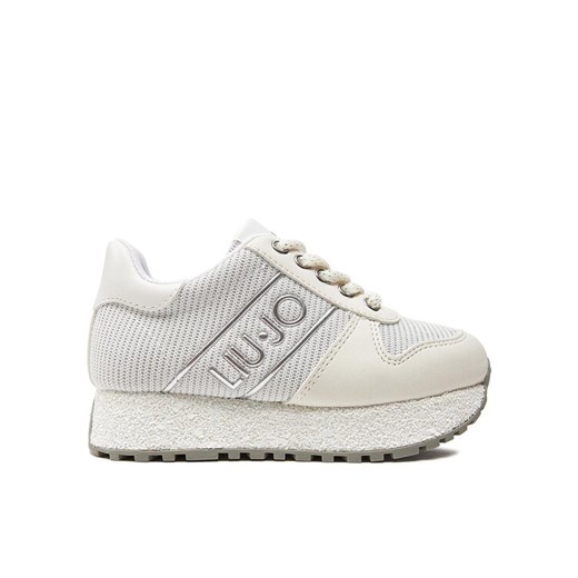 Liu Jo Sneakersy Maxi Wonder 708 4A4303 TX400 Écru ze sklepu MODIVO w kategorii Buty sportowe dziecięce - zdjęcie 182727279