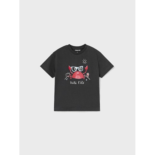Mayoral T-Shirt 1026 Szary Regular Fit ze sklepu MODIVO w kategorii Koszulki niemowlęce - zdjęcie 182727308