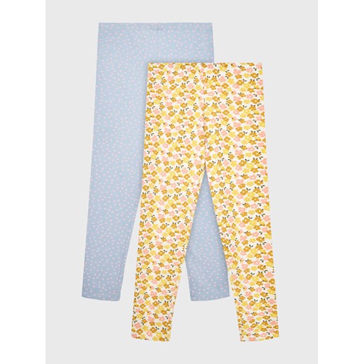 Cotton On Kids Komplet 2 par legginsów 762754 Kolorowy Slim Fit ze sklepu MODIVO w kategorii Spodnie dziewczęce - zdjęcie 182727318