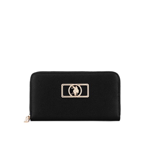 U.S. Polo Assn. Portfel BIUXT6450WVP Czarny ze sklepu MODIVO w kategorii Portfele damskie - zdjęcie 182727348