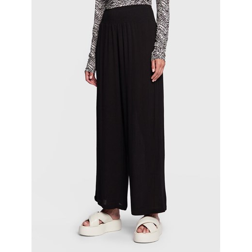 Lauren Ralph Lauren Spodnie materiałowe 20151090 Czarny Regular Fit ze sklepu MODIVO w kategorii Spodnie damskie - zdjęcie 182727379