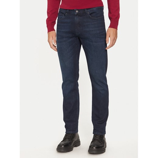 Boss Jeansy Delaware 50524018 Granatowy Slim Fit ze sklepu MODIVO w kategorii Jeansy męskie - zdjęcie 182727408