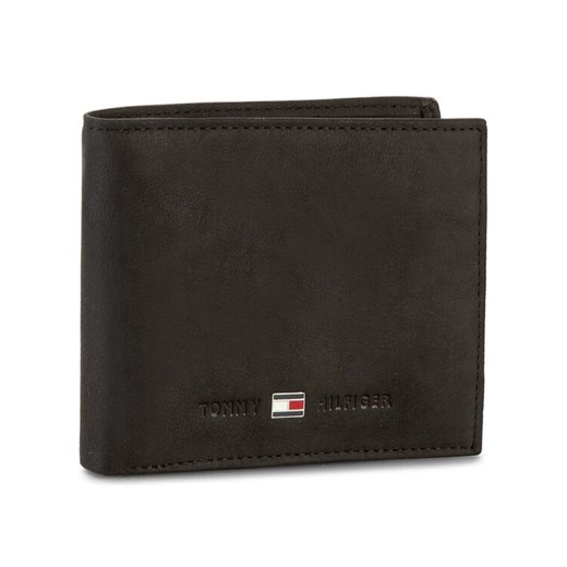 Tommy Hilfiger Duży Portfel Męski Johnson Mini Cc Wallet AM0AM00663 Czarny ze sklepu MODIVO w kategorii Portfele męskie - zdjęcie 182727439