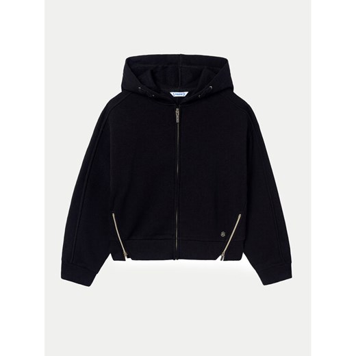 Mayoral Bluza 7487 Czarny Regular Fit ze sklepu MODIVO w kategorii Bluzy chłopięce - zdjęcie 182727528