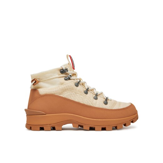 Hunter Trapery Womens Travel Explorer Boot WFS2336REN Biały ze sklepu MODIVO w kategorii Botki - zdjęcie 182727558