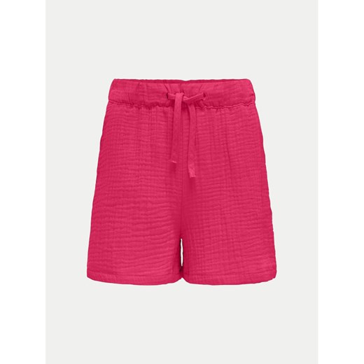 Kids ONLY Szorty materiałowe Thyra 15293680 Różowy Regular Fit ze sklepu MODIVO w kategorii Spodenki dziewczęce - zdjęcie 182727595