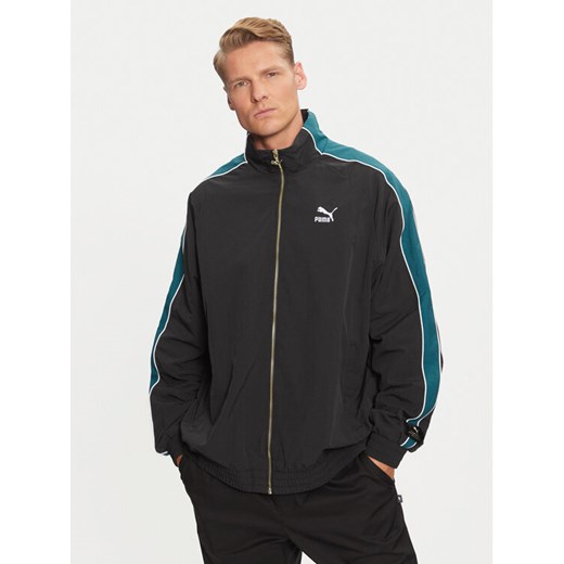 Puma Bluza Play Loud T7 626719 Czarny Relaxed Fit ze sklepu MODIVO w kategorii Bluzy męskie - zdjęcie 182727657